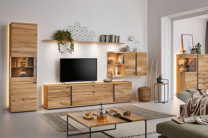 Plan de mur du salon x4